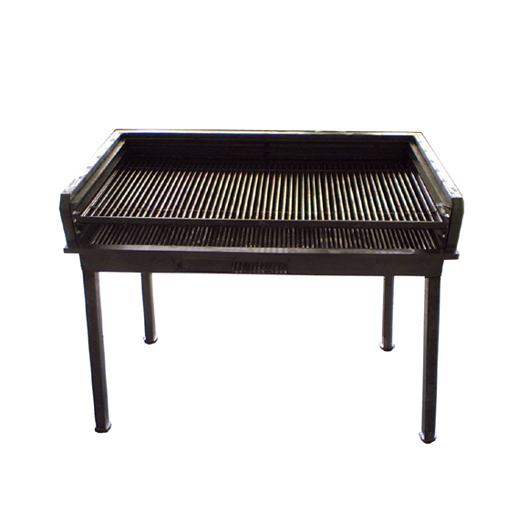 Griglia / Barbeque 110x60 in acciaio inox, Gallo Rosso Noleggi,  attrezzature per Catering e Party