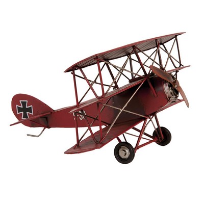aeroplano-fokker-rosso-piccolo-25x25x14
