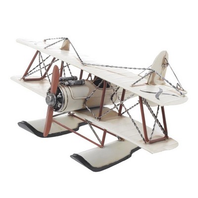 aeroplano-in-metallo-col-beige-grande-32x27x15