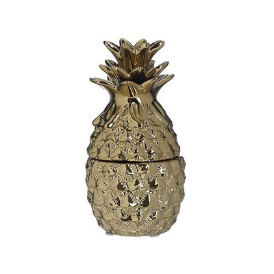 ananas-colore-oro-in-ceramica-10x10x20