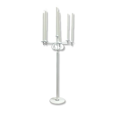 candelabro-7-fiamme-bianco-d40-h-80